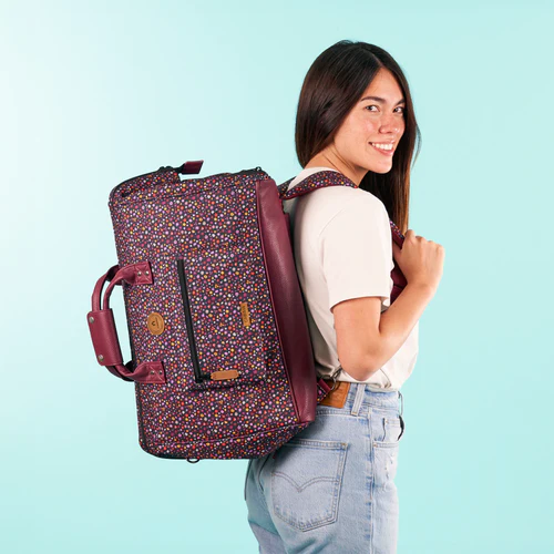 Cabaia Duffle Adventurer Lausanne malinowy