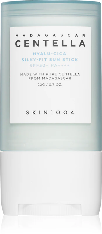 SKIN1004 Madagascar Centella Hyalu-Cica Silky-Fit Sun Stick beschermende en hydraterende stick SPF 50+