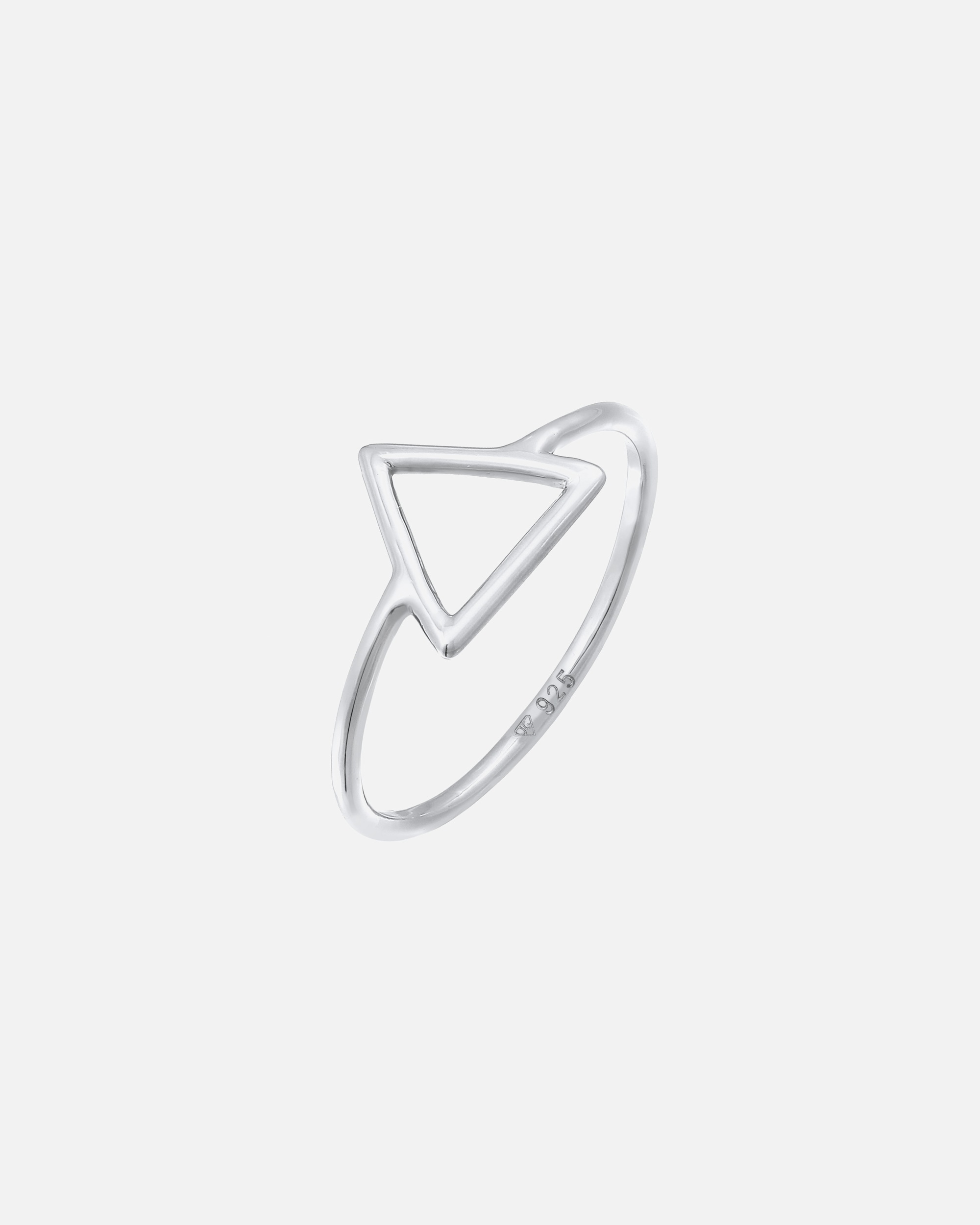 Elli Femmes Triangle Géo Tendance Filigrane en Argent Sterling 925