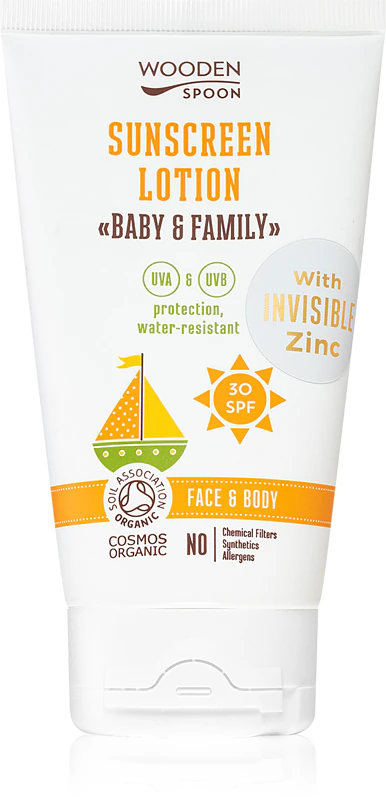 WoodenSpoon Baby & Family Beschermende Zonnebrandcrème SPF 30