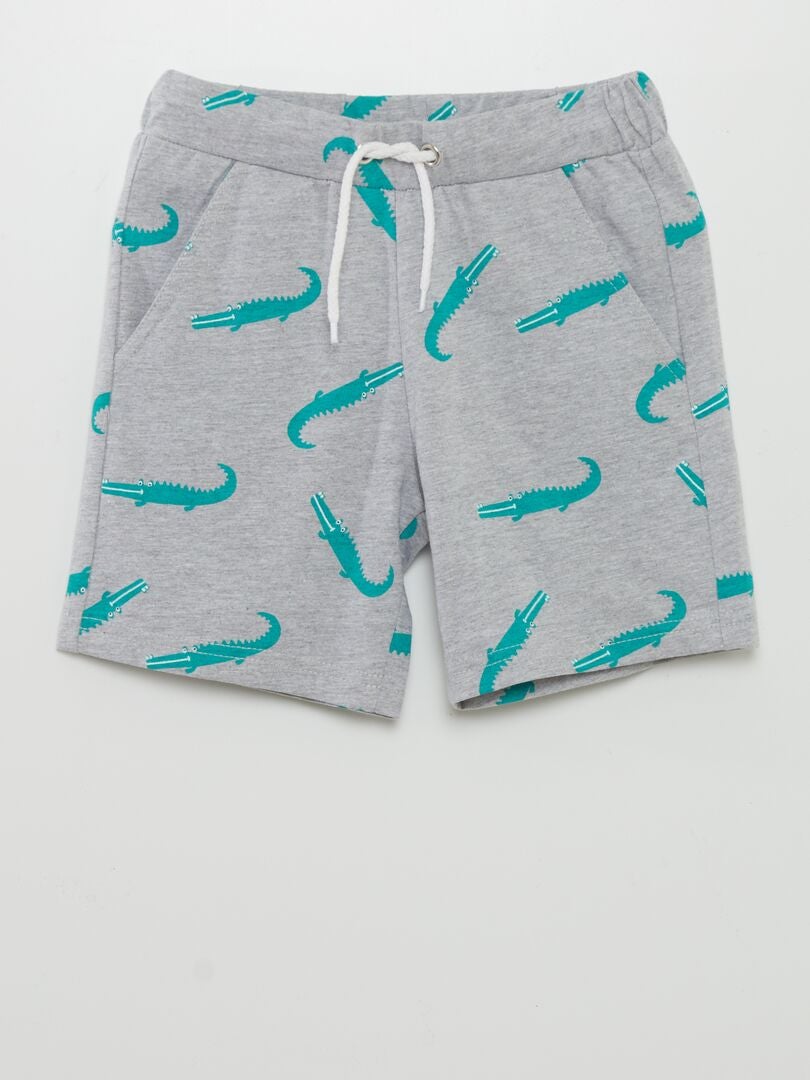 Set van 3 jersey shorts - BLAUW