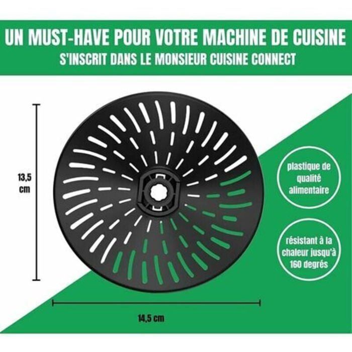 Couvercle de couteau pour robot culinaire - OKZ - Compatible Monsieur Cuisine Connect - Plastique alimentaire
