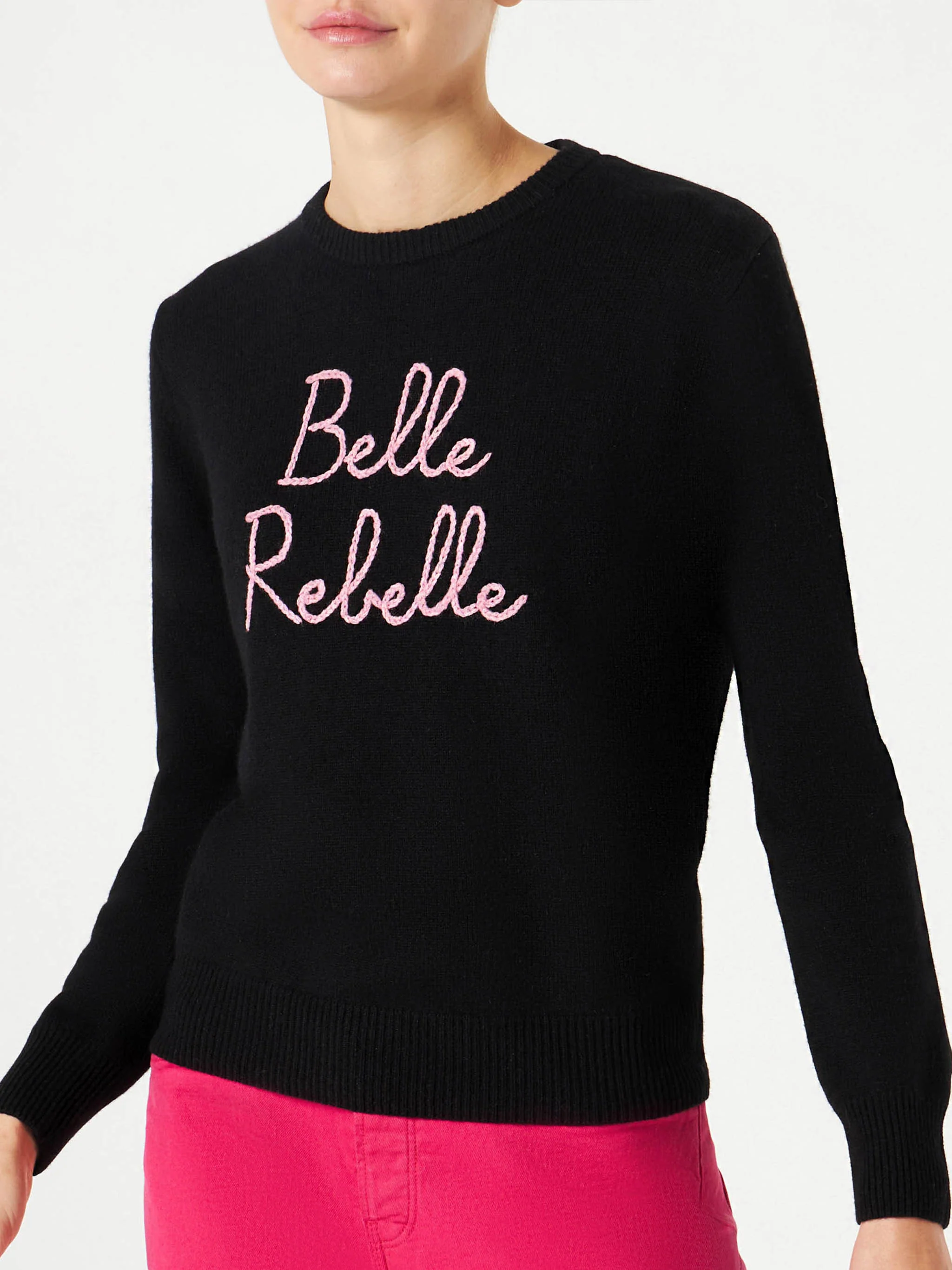 Geborduurde trui voor dames van Belle Rebelle