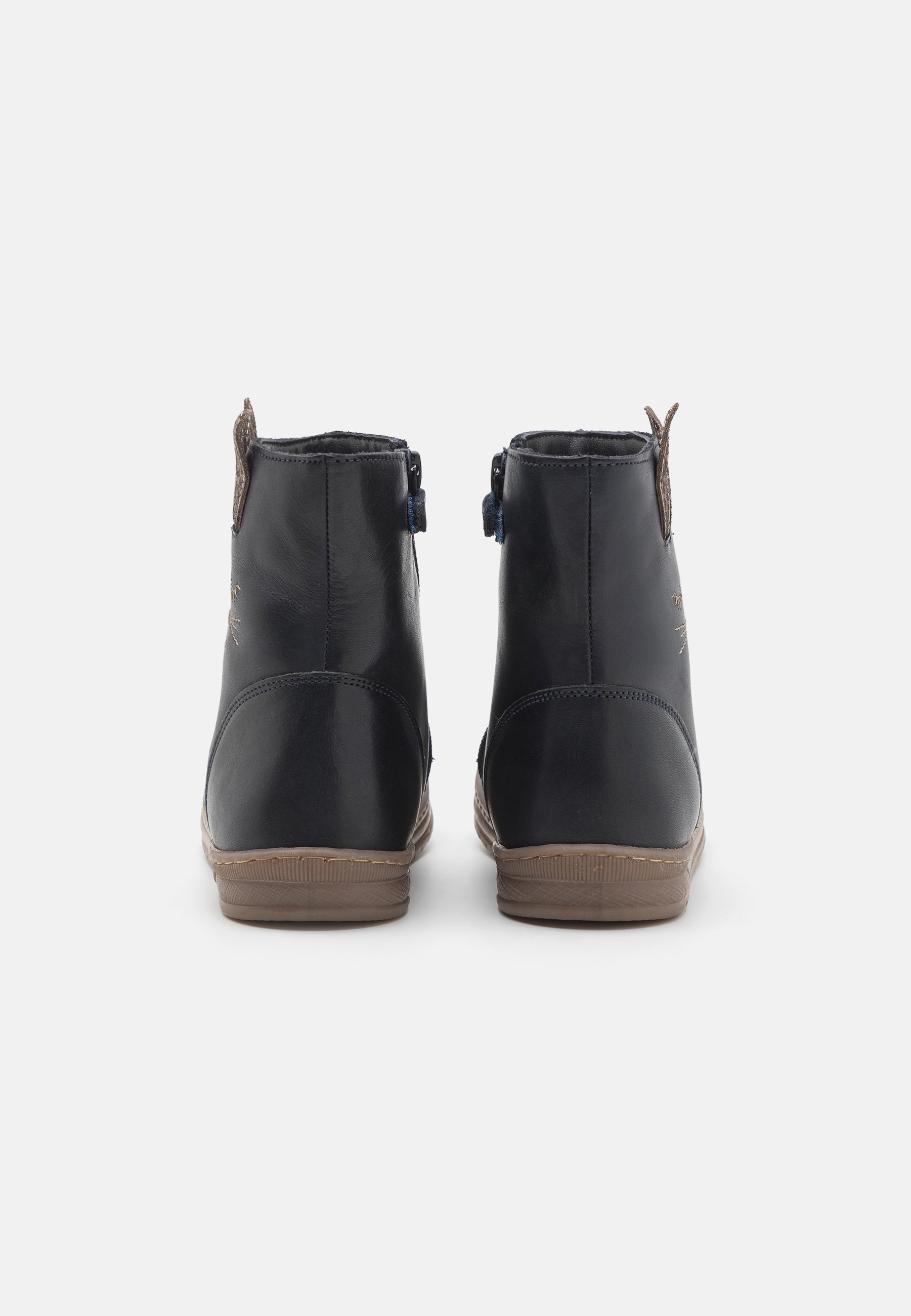 FRIBOO LEATHER - Klasické kotníkové boty - tmavě modrá