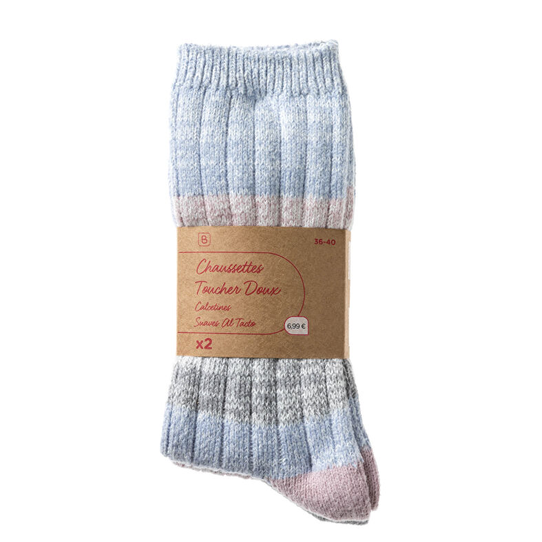 Chaussettes et collants Femme Violet