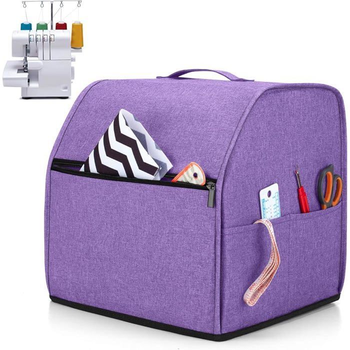 Housse de protection anti-poussière pour surjeteuse - Violet MACHINE A COUDRE
