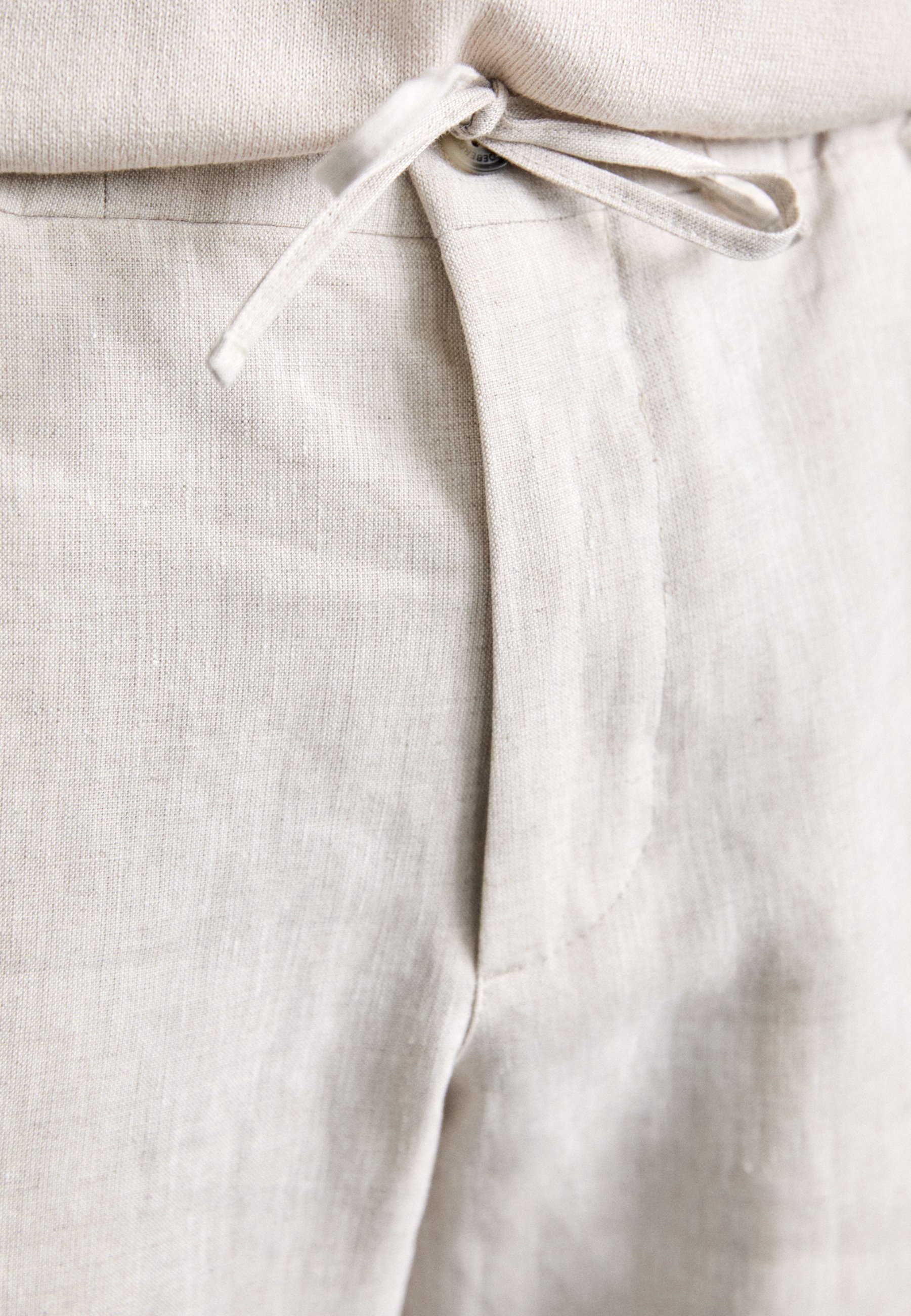 J.LINDEBERG SOREN DRAPE PANTS - Broek - moonbeam