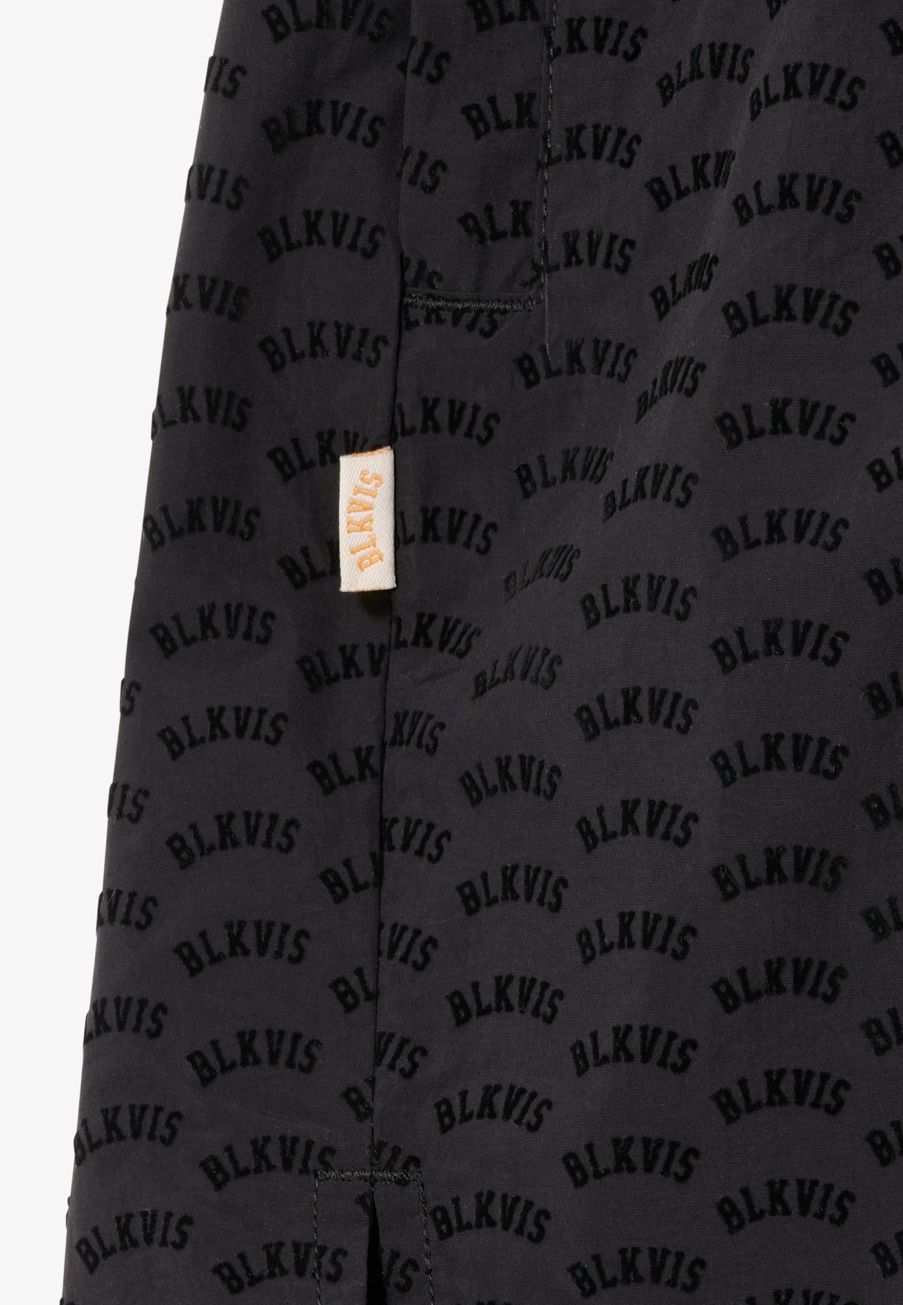 BLKVIS ALLOVER TRACK UNISEX - Shorts - zwart