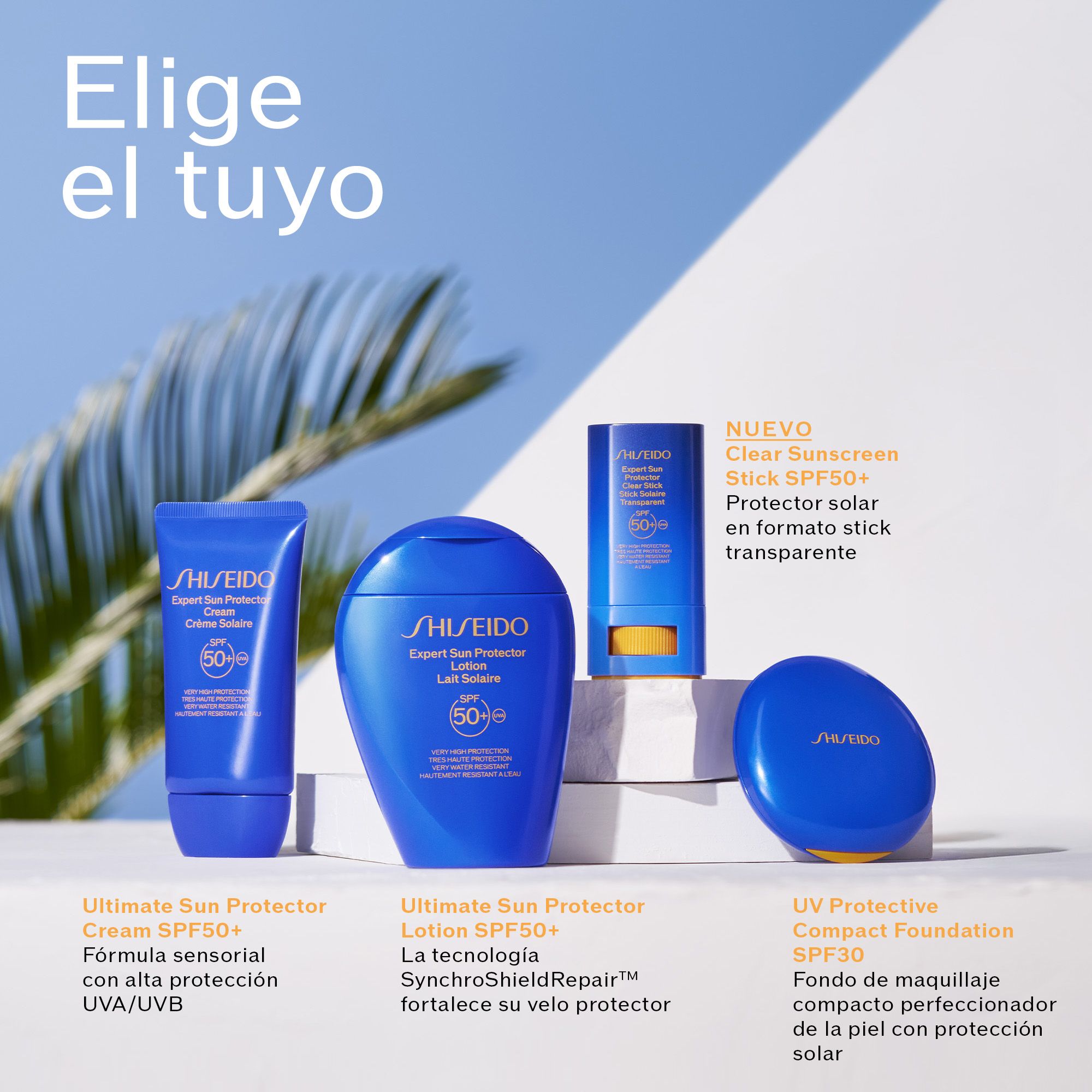 Експертска заштита од сунца, провидни стик са SPF 50 заштита лица
