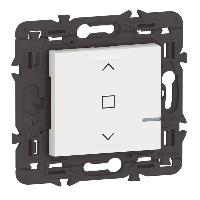 Mosaic connected roller shutter switch with Netatmo, without white faceplate