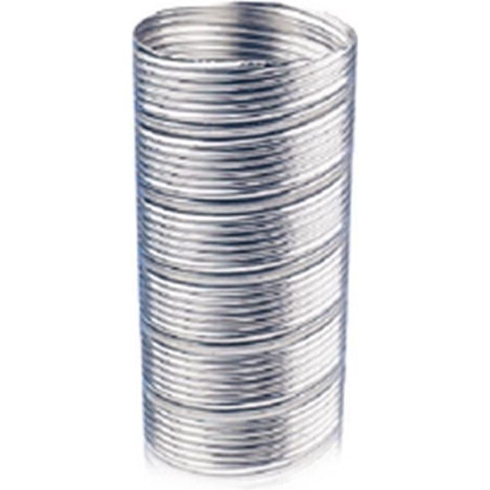 Tubo de chaminé flexível de metal - TEN - Aço inoxidável TEN - Gás/Óleo - Diâmetro interno 140 mm Diâmetro externo 146 mm