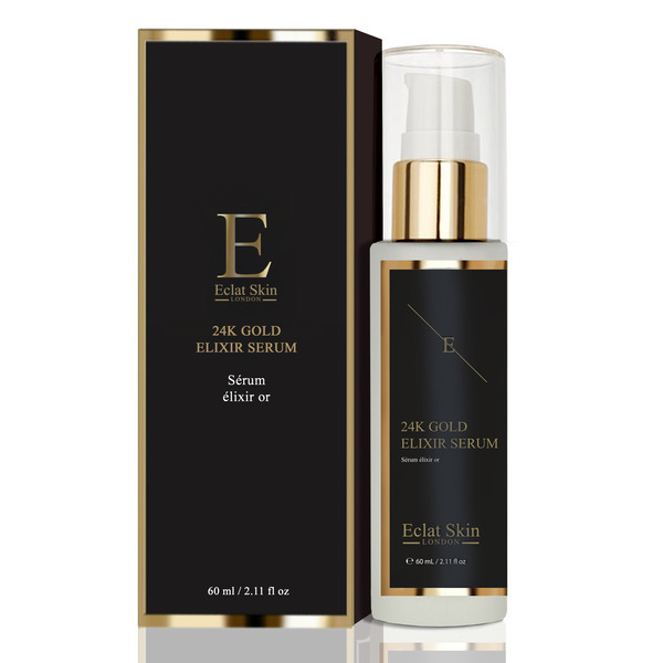 Eclat Skin London dāvanu kaste ar 24K zelta pretgrumbu retinola komplektu
