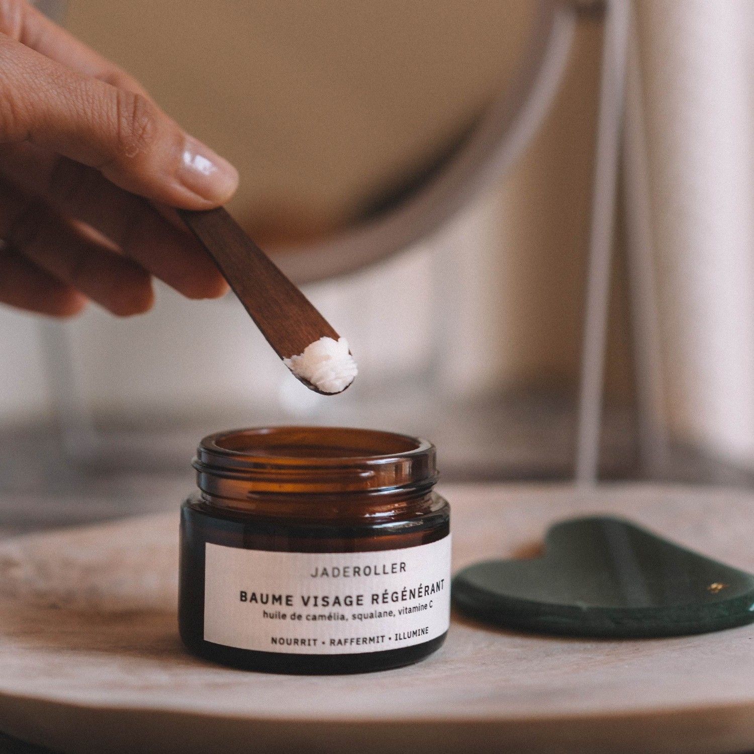 JADE ROLLER Baume Visage Régénérant