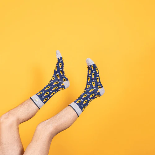 Cabaia Bruno & Alix blue socks