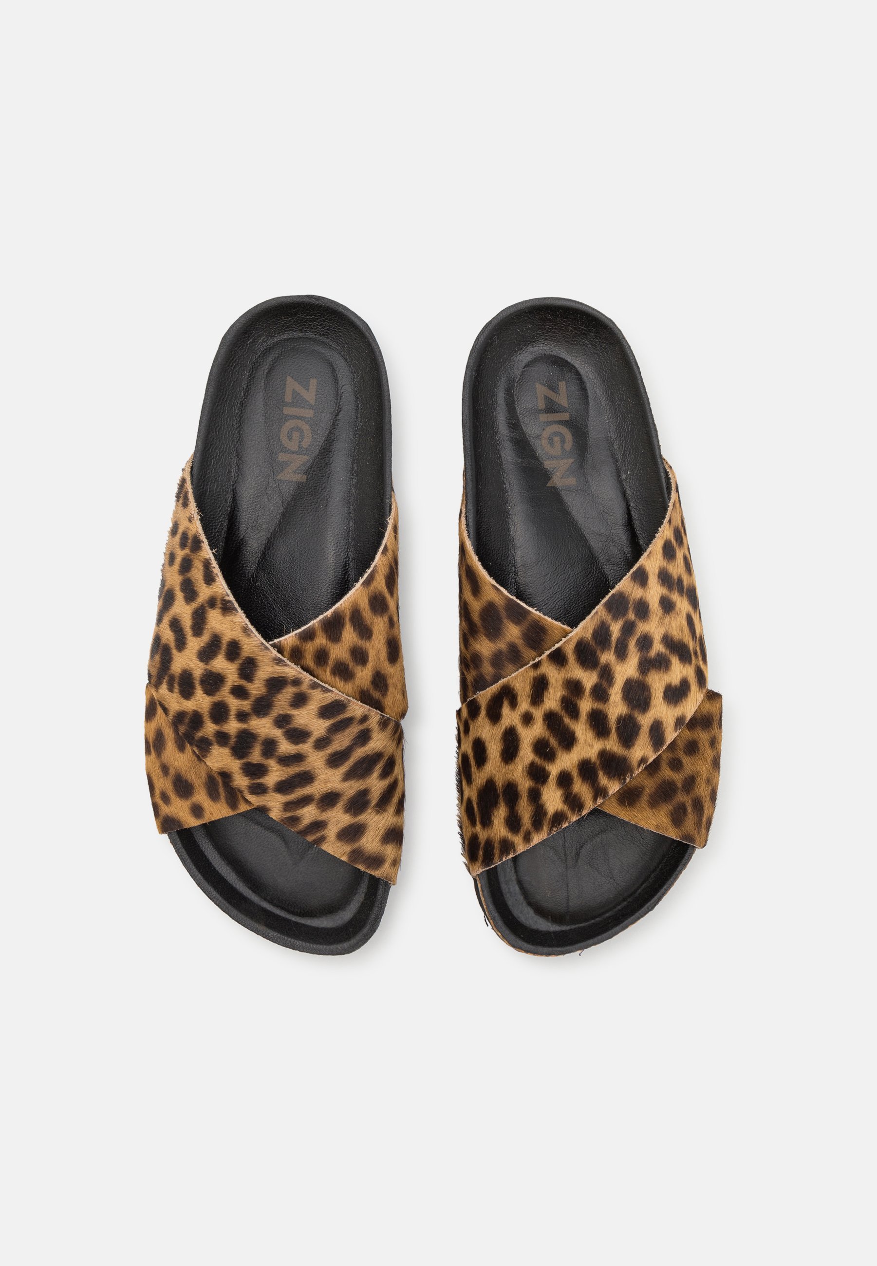 Zign LEATHER - Mules - marrone