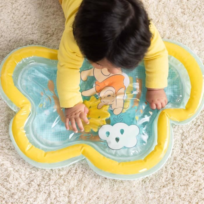 DISNEY BABY - WINNIE - Baby Water Mat, Sensory and Developmental Toy, Inflatable, Easy to Clean, Foldable, From Birth