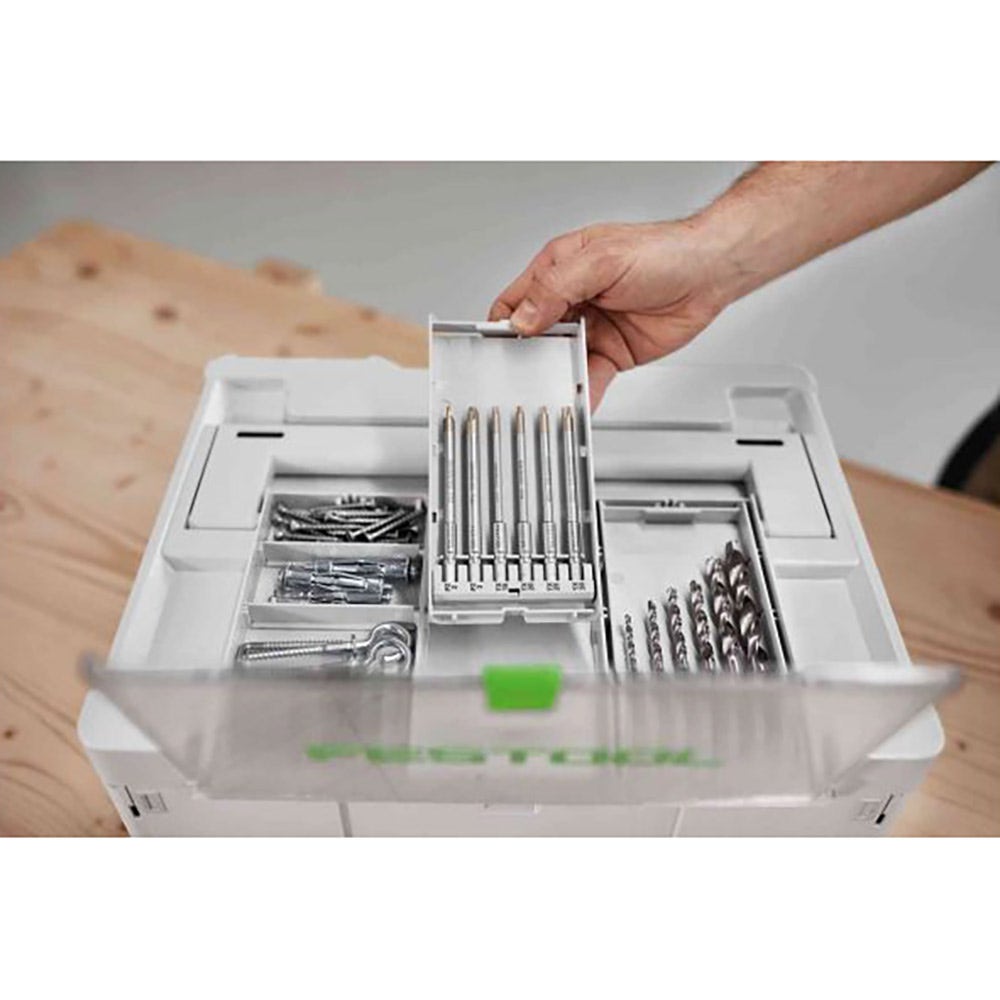 FESTOOL SDS Plus Schlagbohrer-Set SYS Koffer für Systainer 3 577398