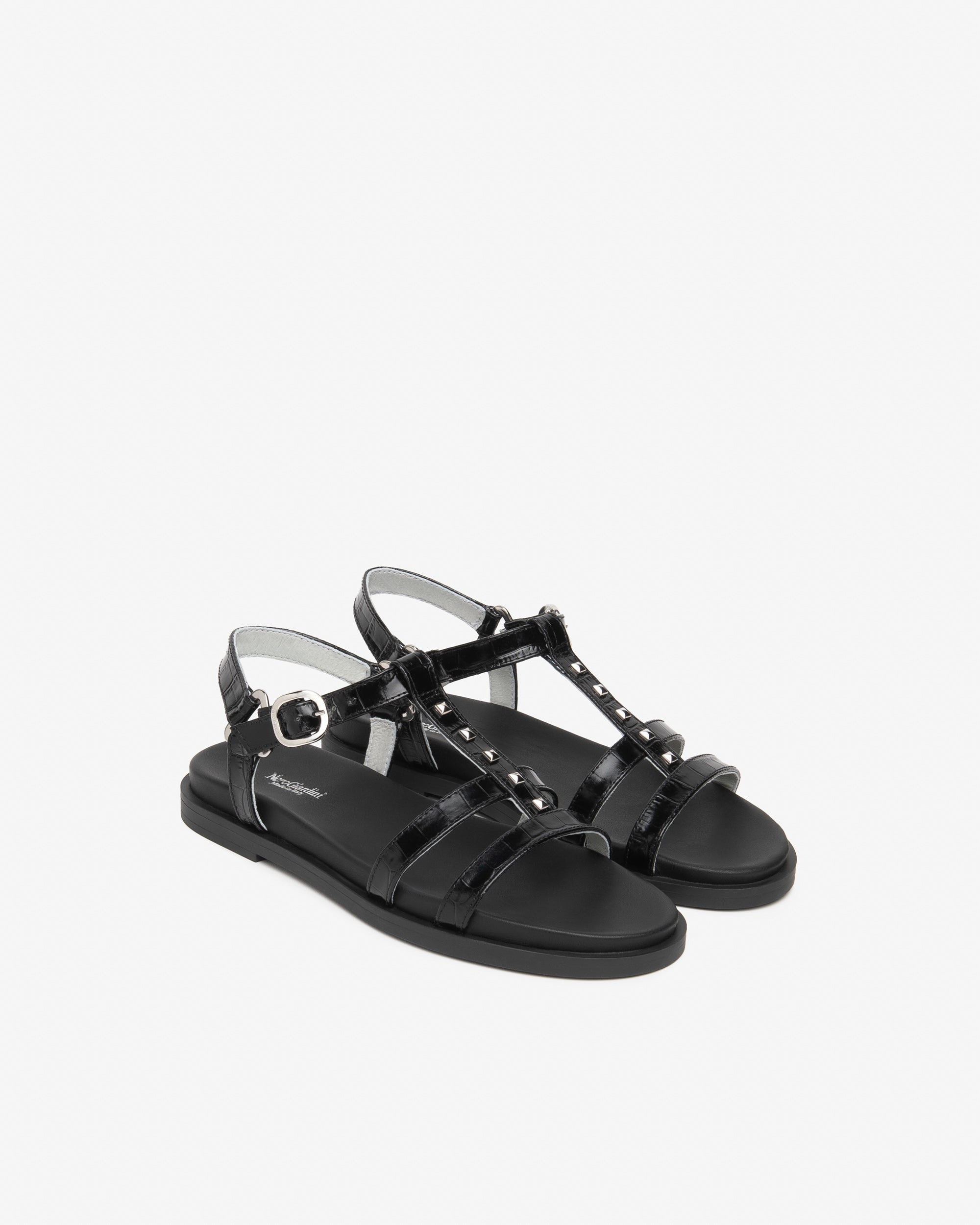  Damen-Ledersandalen