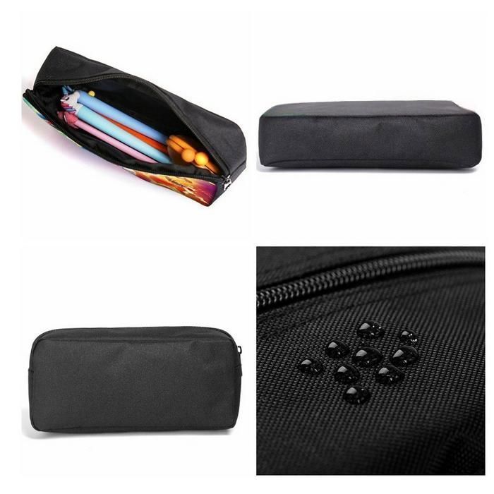 Sac à dos JINDING T6 primaire trois pièces pour enfant motif dessin animé Sac bandoulière en polyester imperméable et trousse