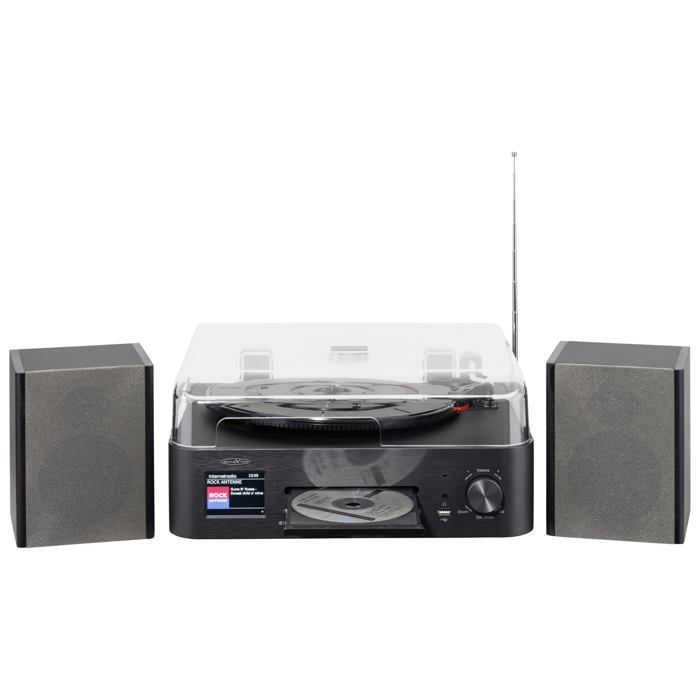 Retro Hi-Fi System - Reflexion - Turntable - DAB+, FM, Internet Radio - Bluetooth, CD, USB
