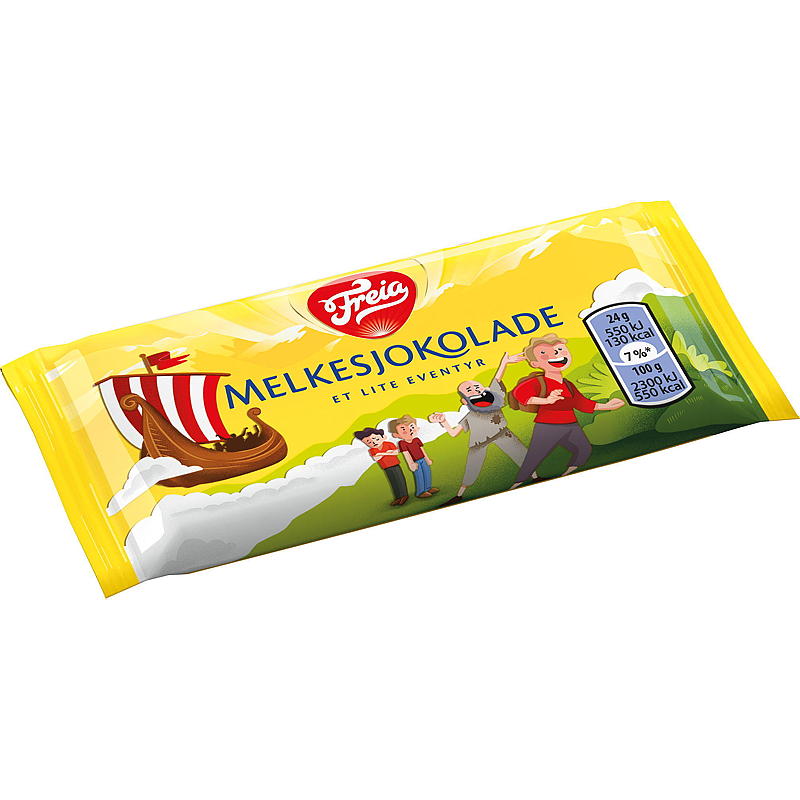 Freia Mjölkchoklad 24 g Saga