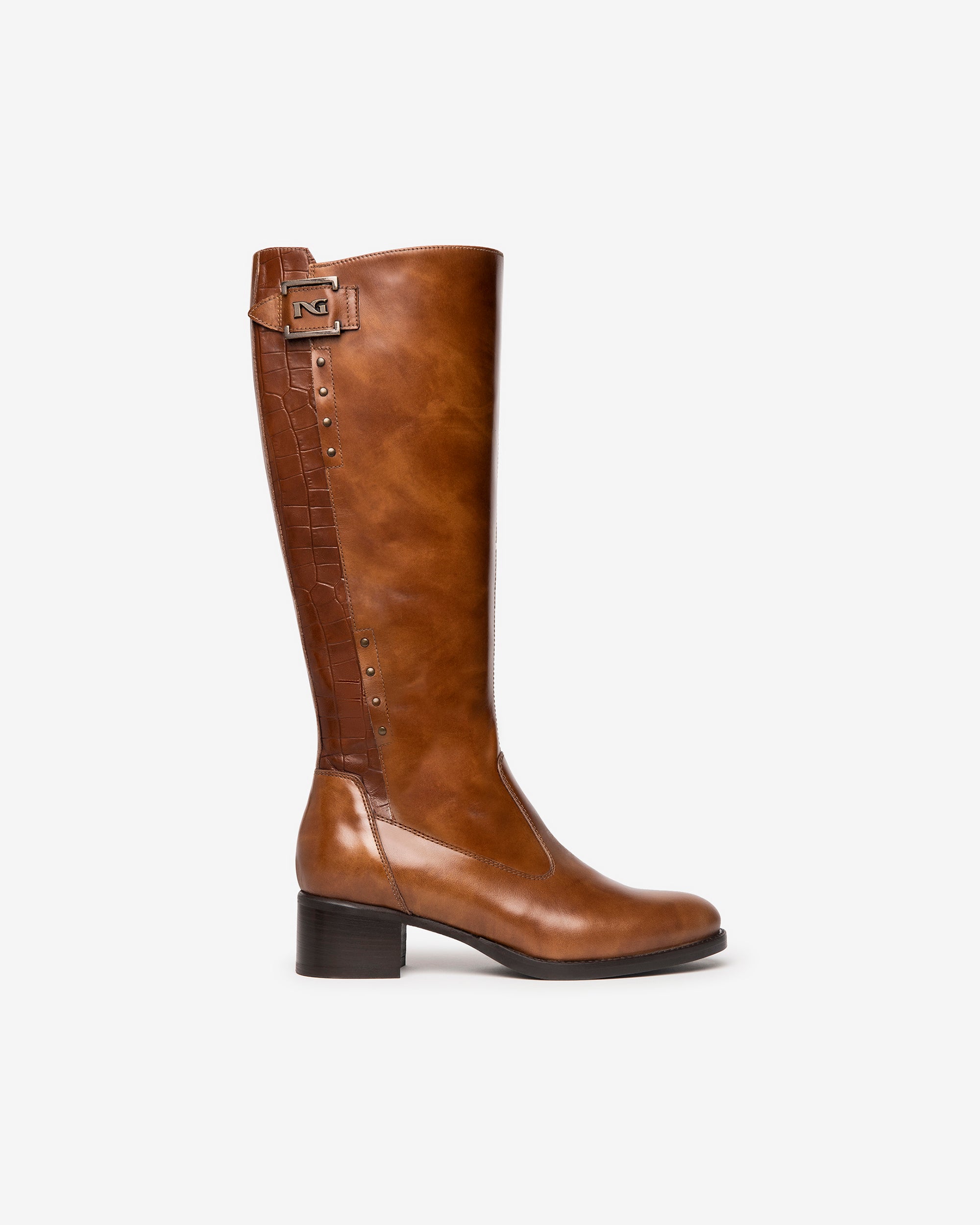  Damen-Lederstiefel