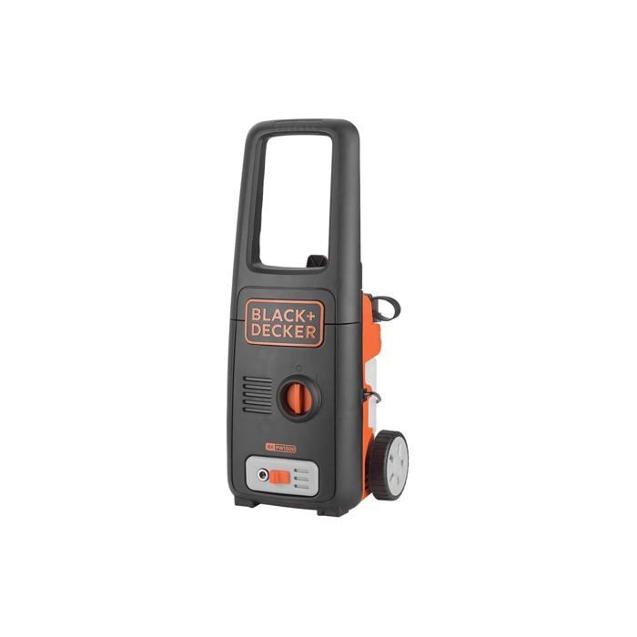 High-pressure cleaner - Black & Decker - 120 bar - 1800W - 390 L/H - Compact and lightweight