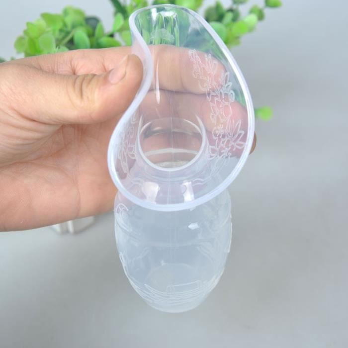 Silicone Manuel Allaitement Allaitement Soulagement de la succion Tire-lait Tire-lait Biberon Pink