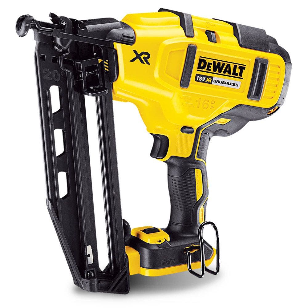Pregador pneumático de acabamento sem escova DEWALT 18V XR, modelo DCN660N-XE