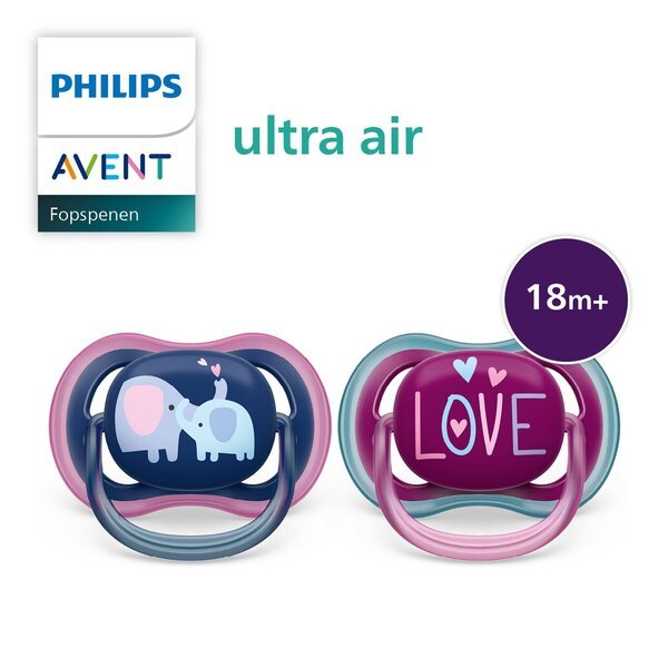 Philips Avent Ultra Air 18+M SCF349/22 Fopspeen