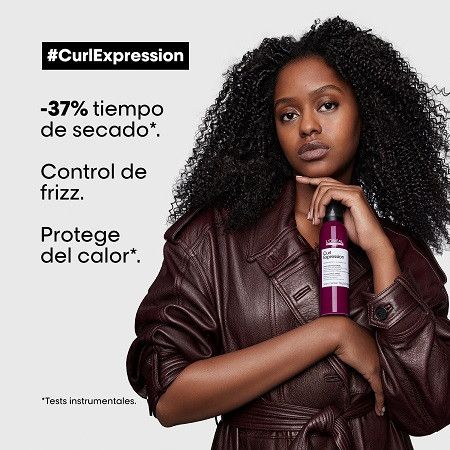Sprej za pospeševanje sušenja Curl Expression Zaščita pred vročino za lase