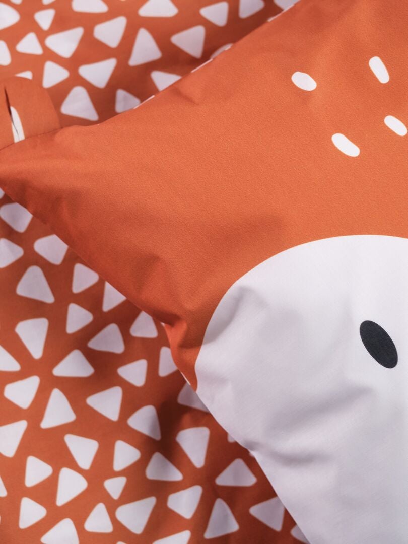 Conjunto de cama 'Fox' - solteiro - AMARELO