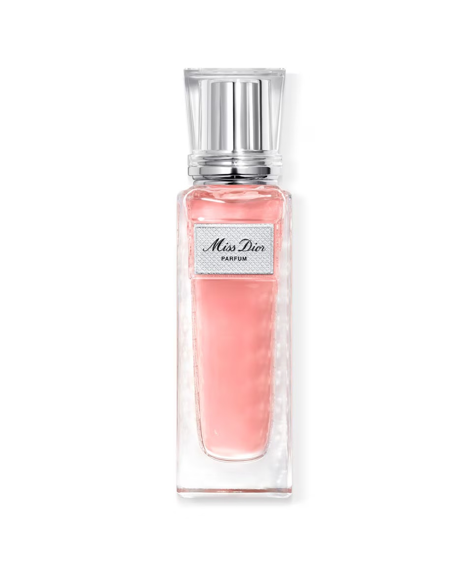 DIOR Miss Dior Parfum - Roll-on cu perle - Parfum floral, fructat și lemnos, potrivit pentru călătorii