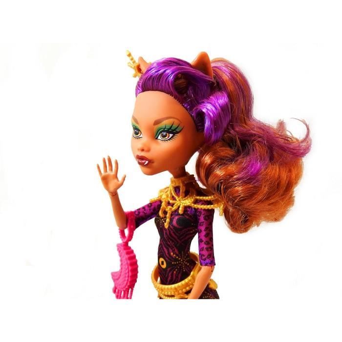 MONSTER HIGH Clawdeen Wolf Tapete Preto