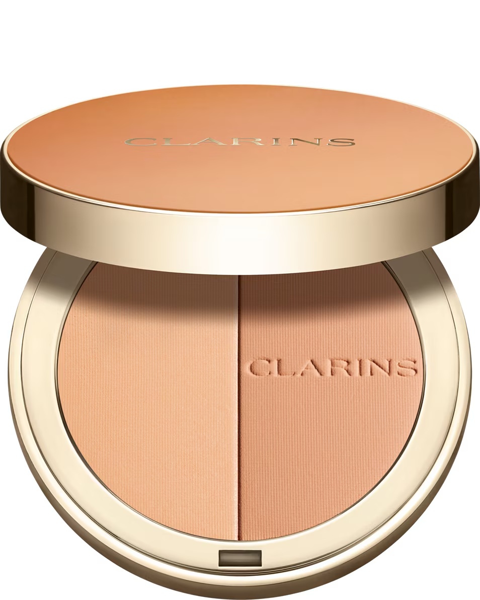 CLARINS MAKE UP BRONZING POWDER EVER BRONZE COMPACT POWDER
