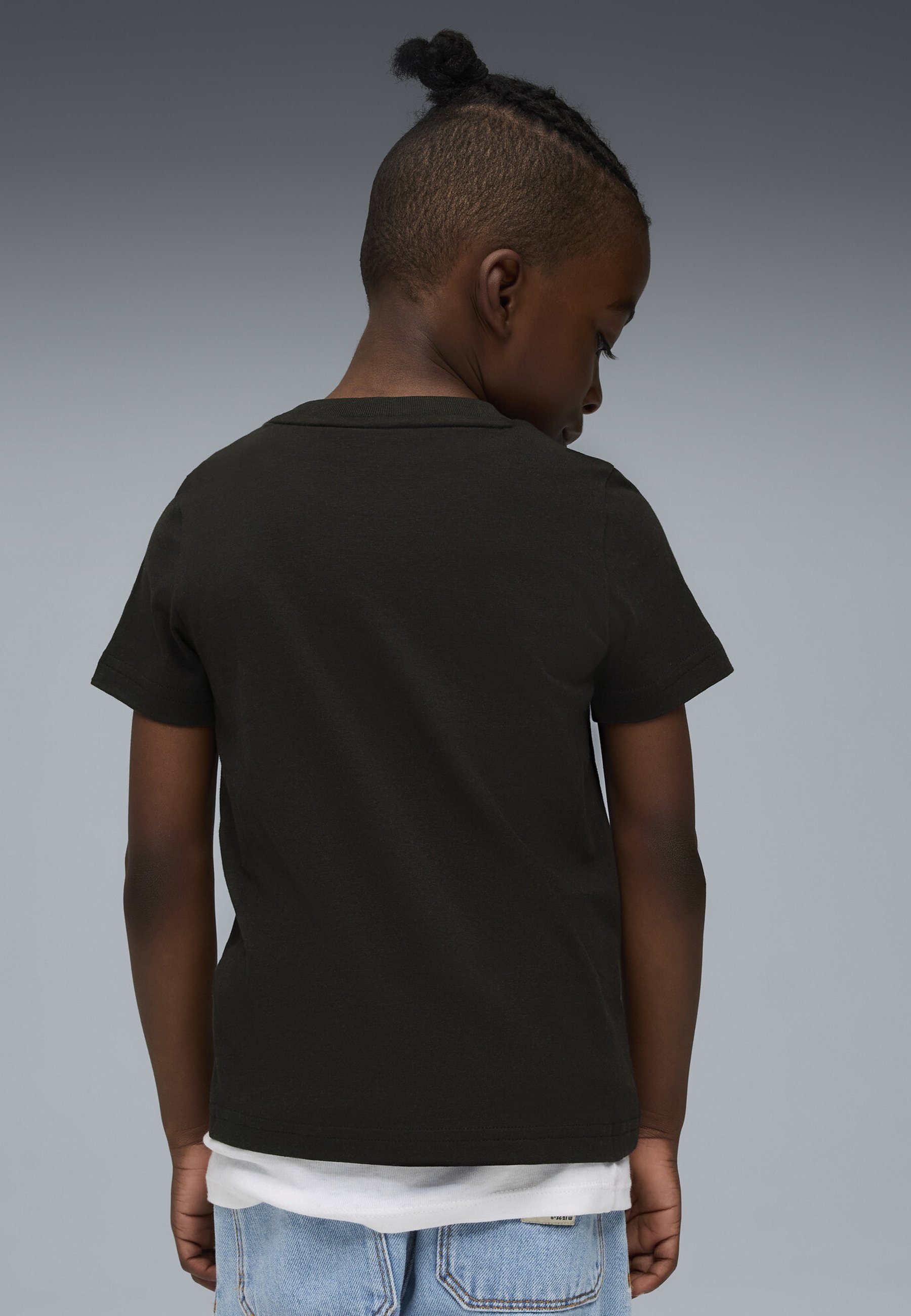 Puma SUPER GRAPHIC T-shirt - T-shirt met print - zwart