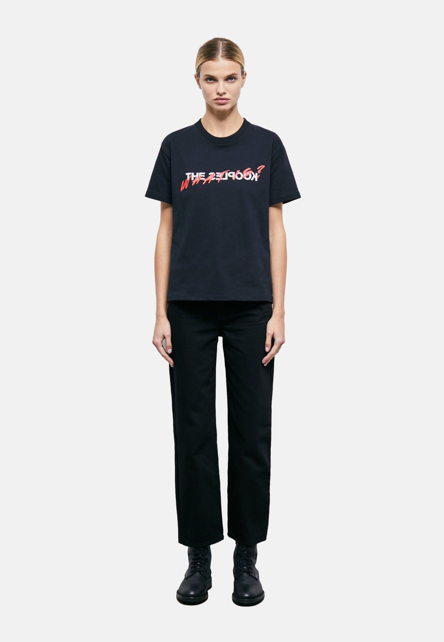 T-SHIRT The Kooples - Maglietta stampata - nera