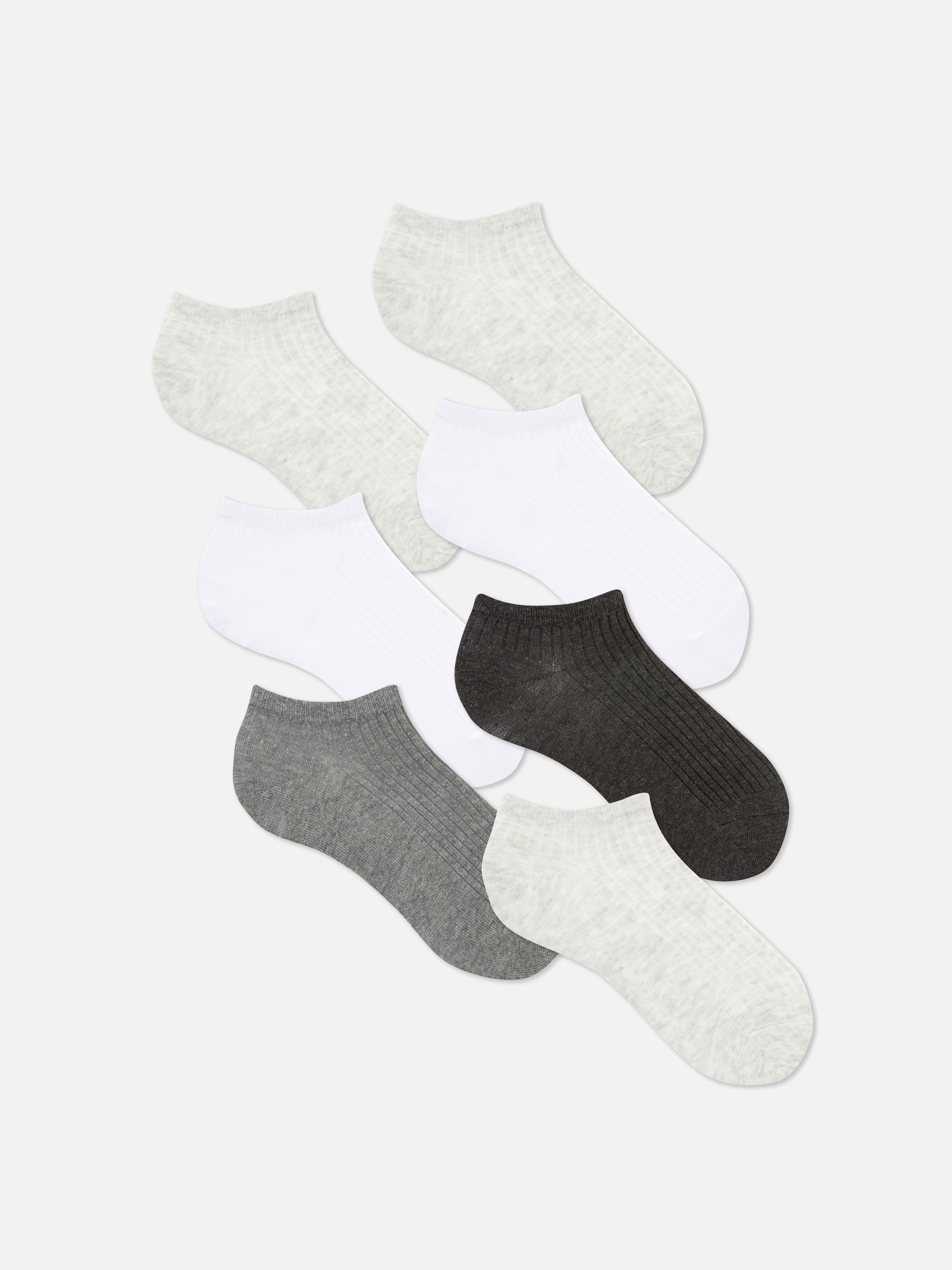 Gestrickte Sneakersocken, 7 Paar. Sorgt für angenehmen Tragekomfort beim Training.