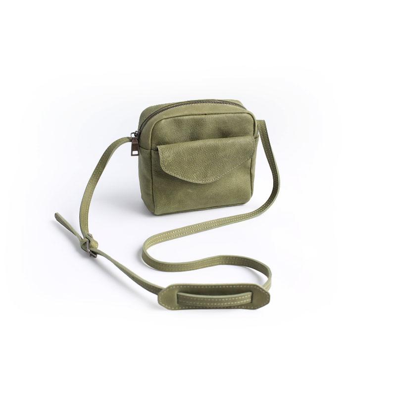 Sac Vendange en cuir fait main, style rétro décontracté, mini sac à bandoulière simple et tendance pour femme, sac messager 2480