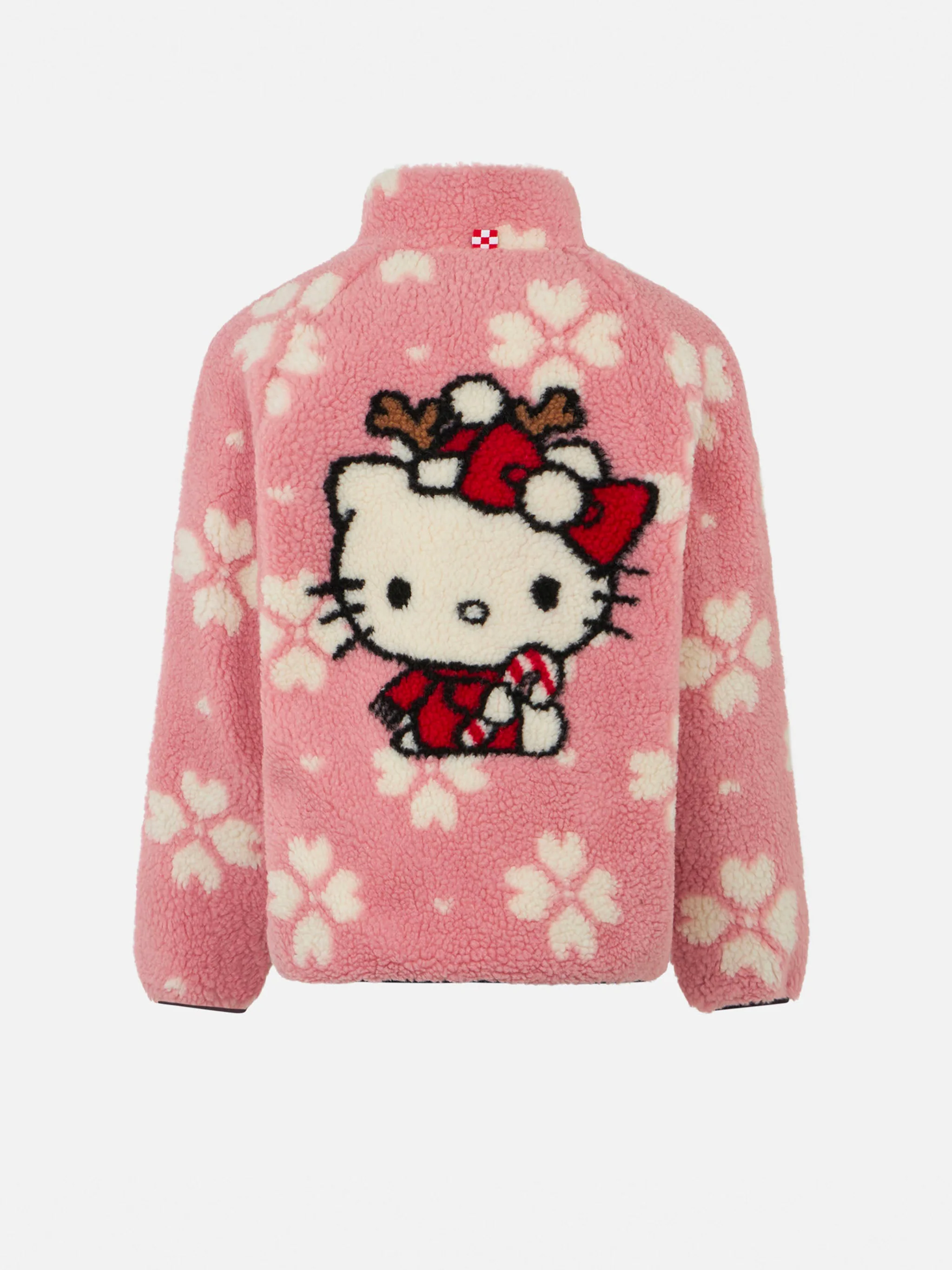 Giacca sherpa da bambina con stampa Hello Kitty | EDIZIONE SPECIALE DI