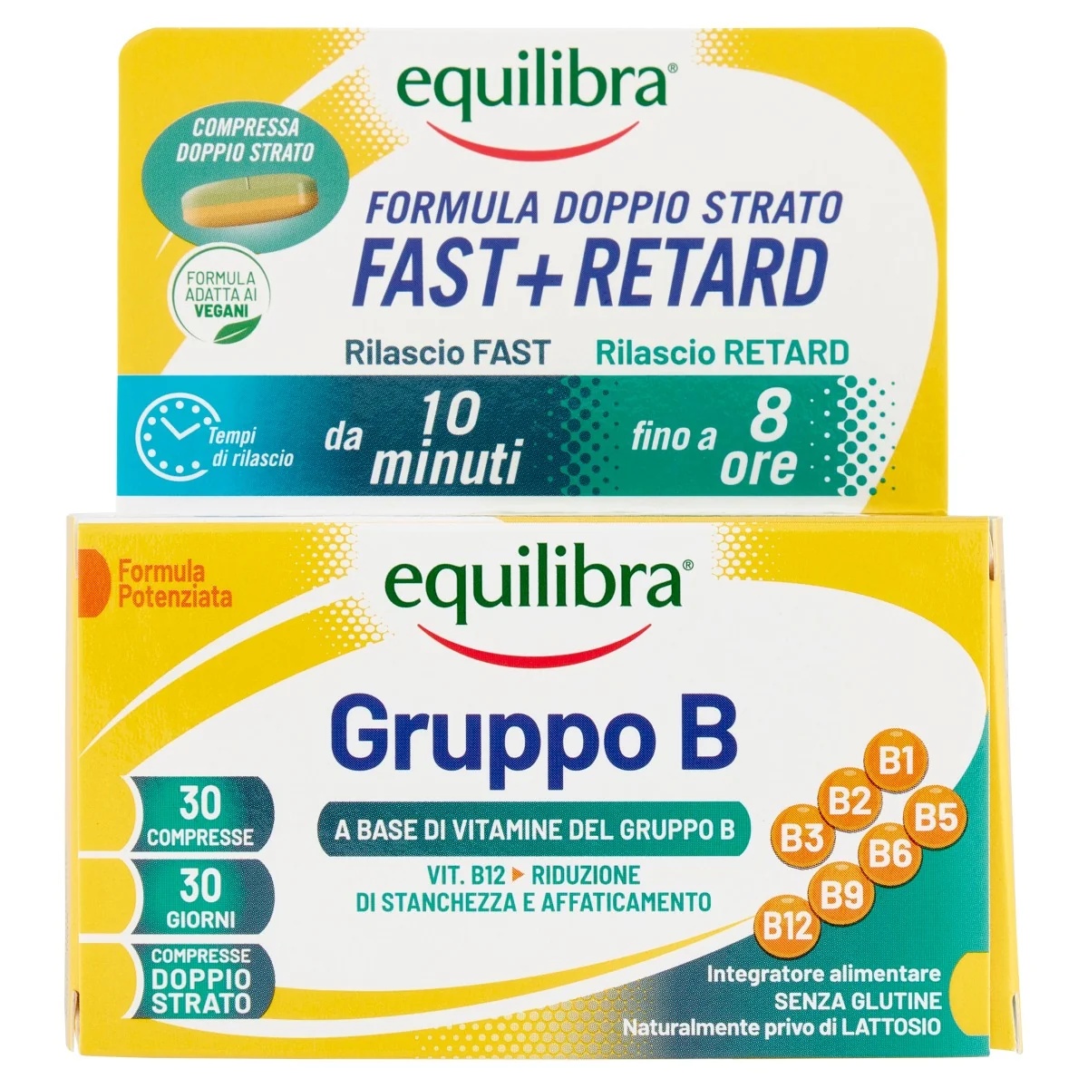 EQUILIBRA Equilibra Ομάδας Β 30 δισκία Συμπλήρωμα βιταμίνης Β