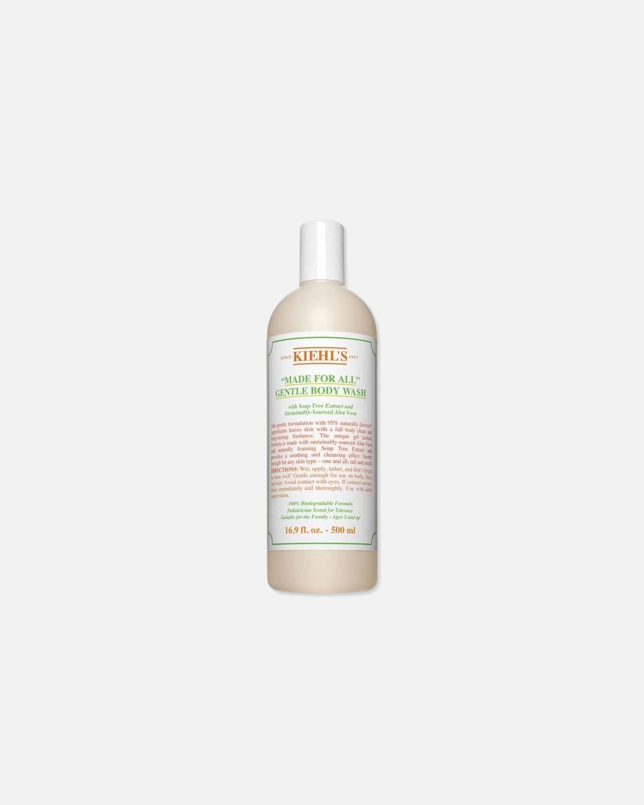 Gel de Banho Kiehl's Made for All Gentle - 500 ml