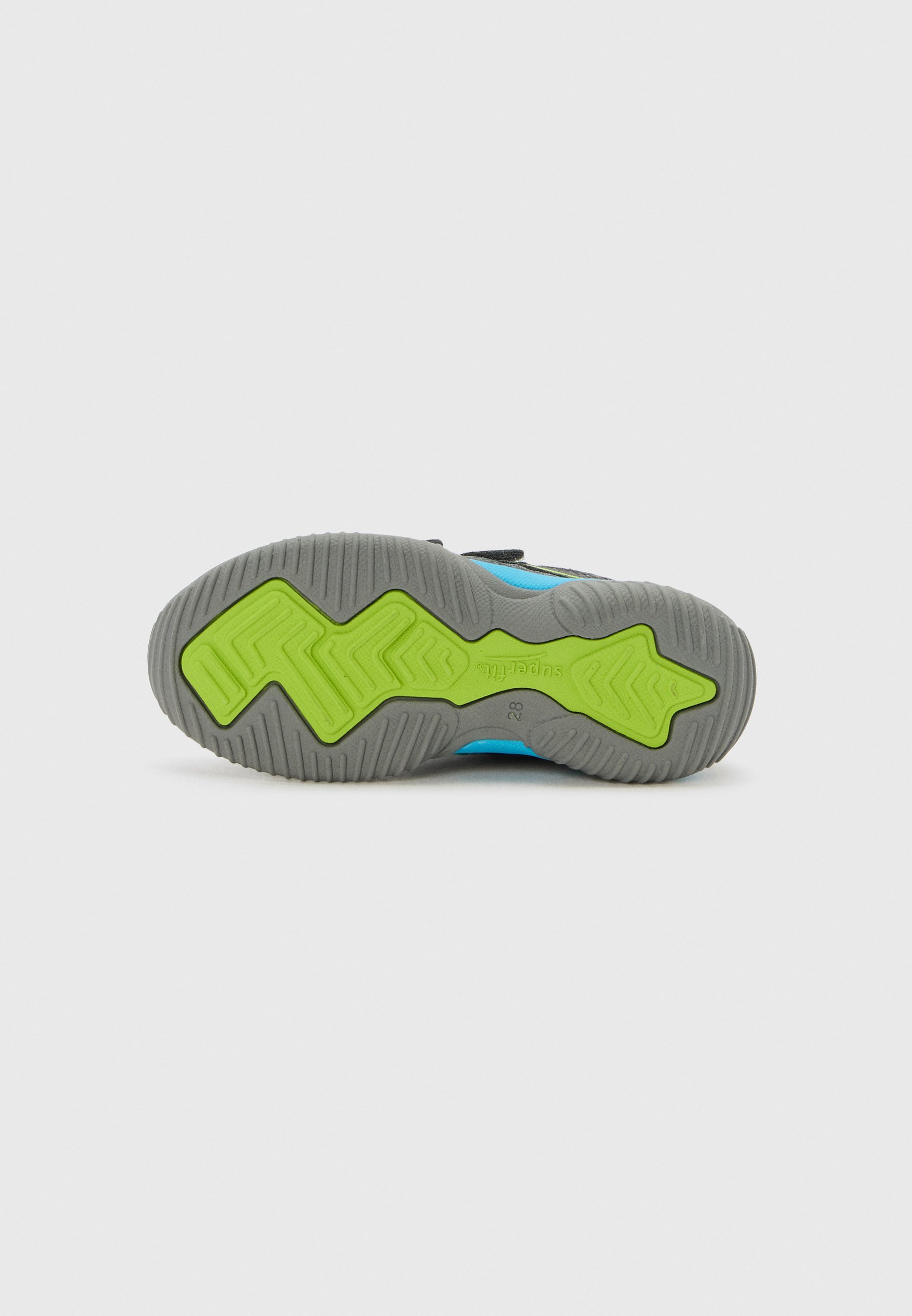 Superfit STORM - Sapatilhas - grau/türkis