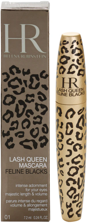 Máscara para cílios Helena Rubinstein Lash Queen Feline Blacks que dá volume, alonga e separa os cílios.