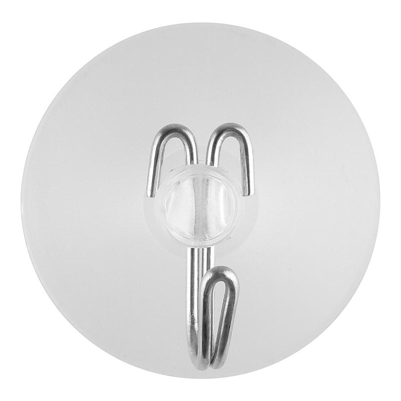 Huishaakjes (4 stuks) Ø 4 cm met zuignap, transparant