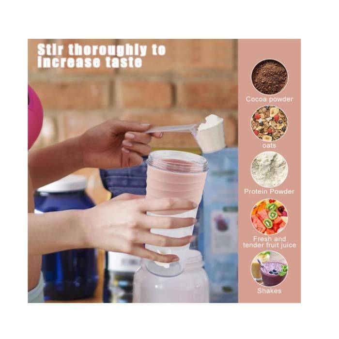 Shaker de Protéine - Blender Bottle - 700 ml - Fuite - Idéal pour Fitness