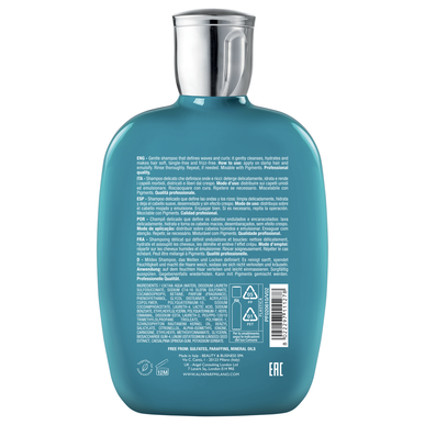 Alfaparf Milano Enhancing Low Semi di Lino šampon, nežen šampon za definiranje valovitih in kodrastih las, 250 ml
