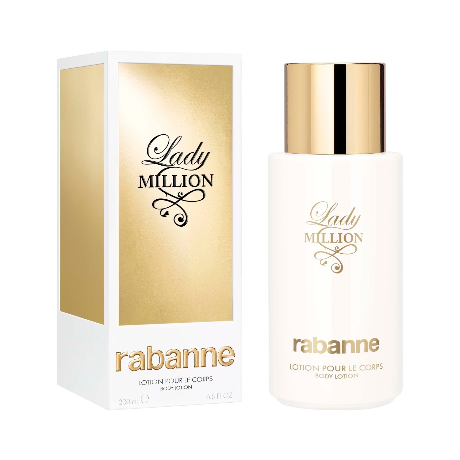Rabanne Lady Million ķermeņa losjons - 200 ml