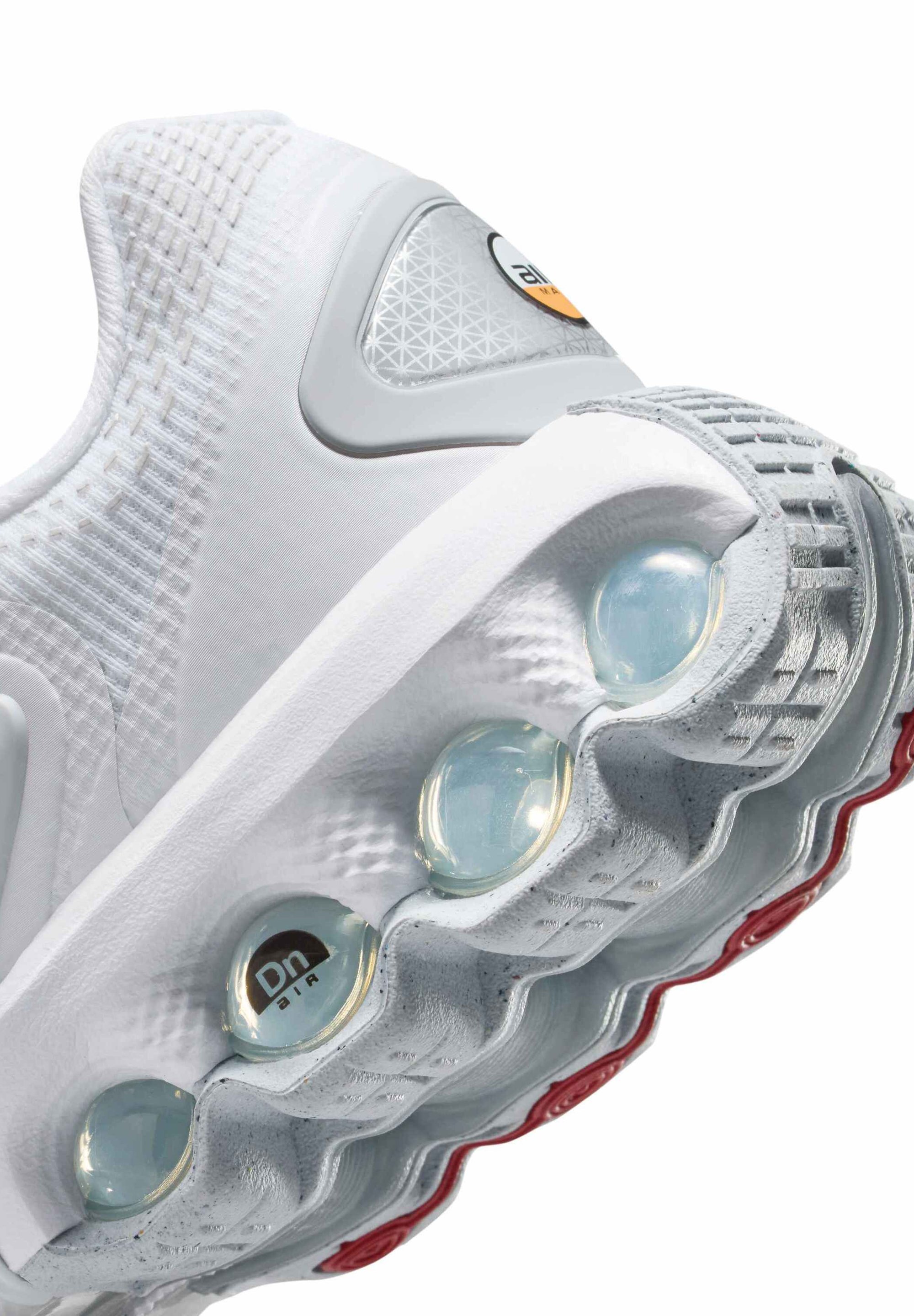 Nike Sportswear AIR MAX DN UNISEX - Sneaker - weiß/metallic silber