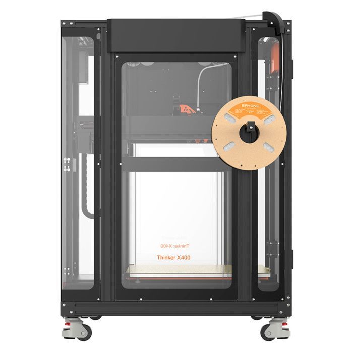 Stampante 3D FDM ERYONE Thinker X400 - Velocità 500 mm/s - Open Source - Livellamento automatico - 400×400×400 mm - Compatibile con una varietà di materiali